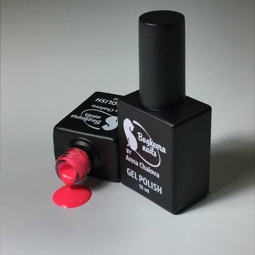 BN-15, неоновый розовый Гель-лак BAGHEERA NAILS