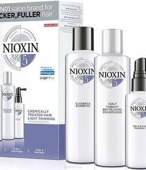 3-СТУПЕНЧАТАЯ СИСТЕМА NIOXIN №5 (150 мл) Для химически обработанных с тенденцией к истончению волос